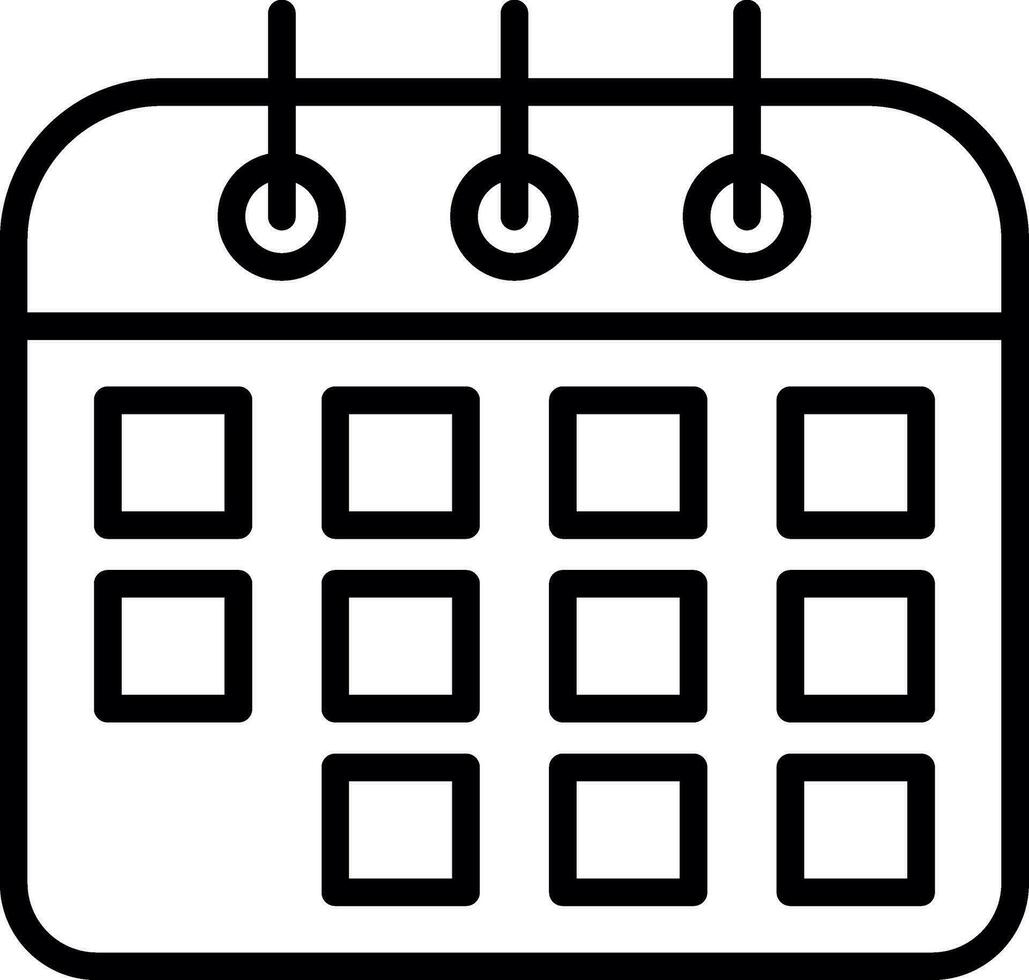 Kalender Vektor Symbol Design