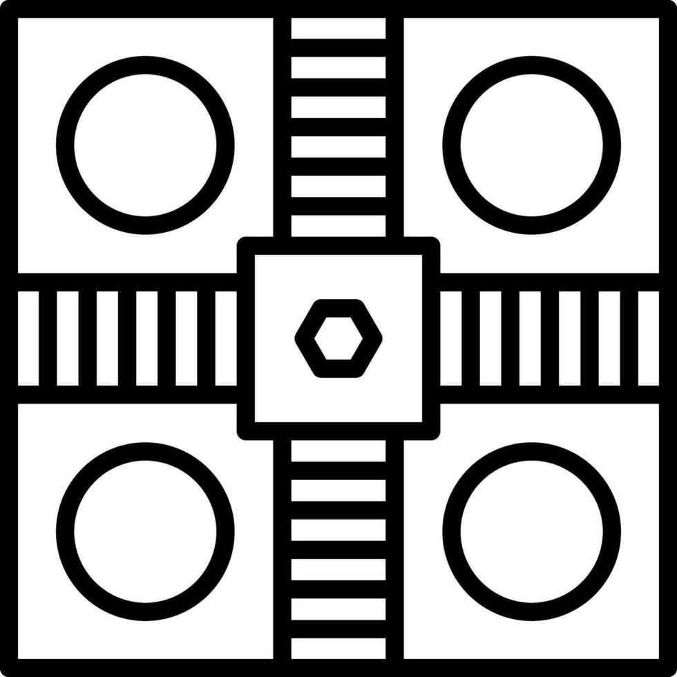 Tafel Spiel Vektor Symbol Design