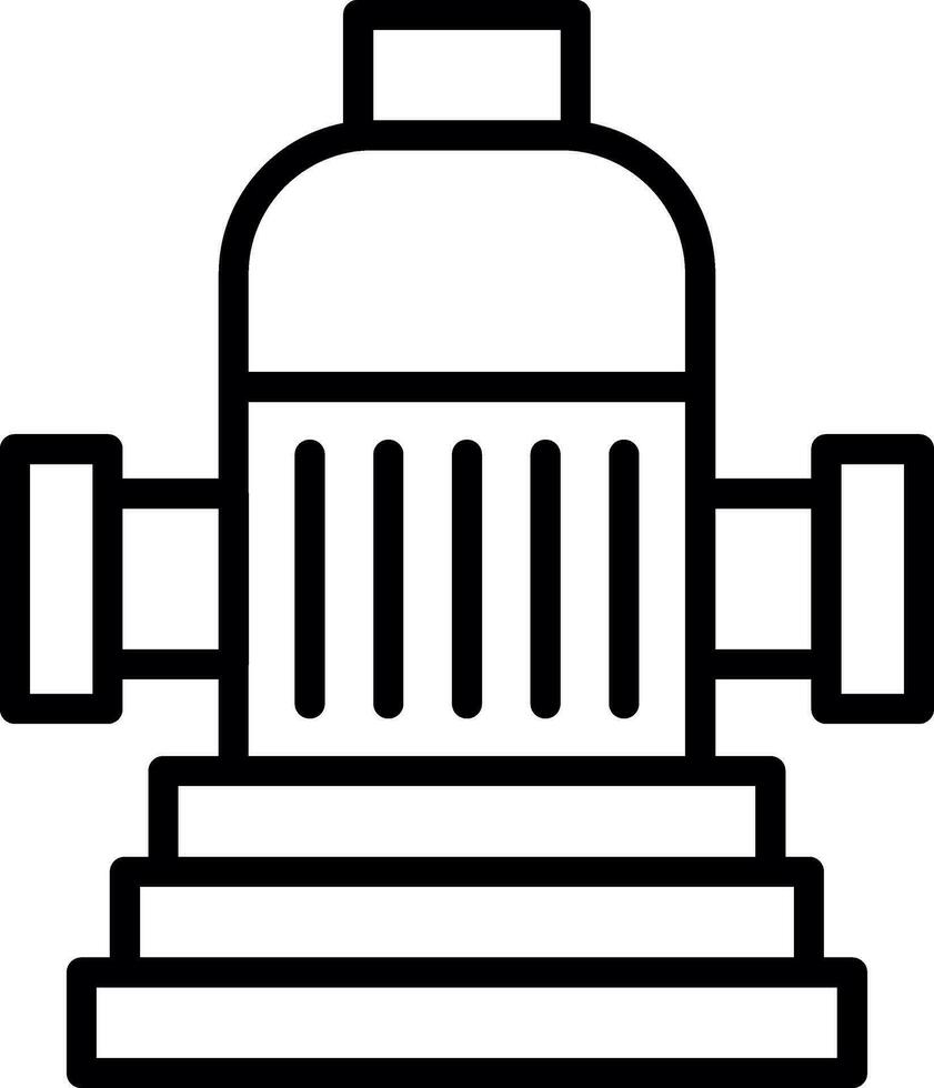 Feuer Hydrant Vektor Symbol Design