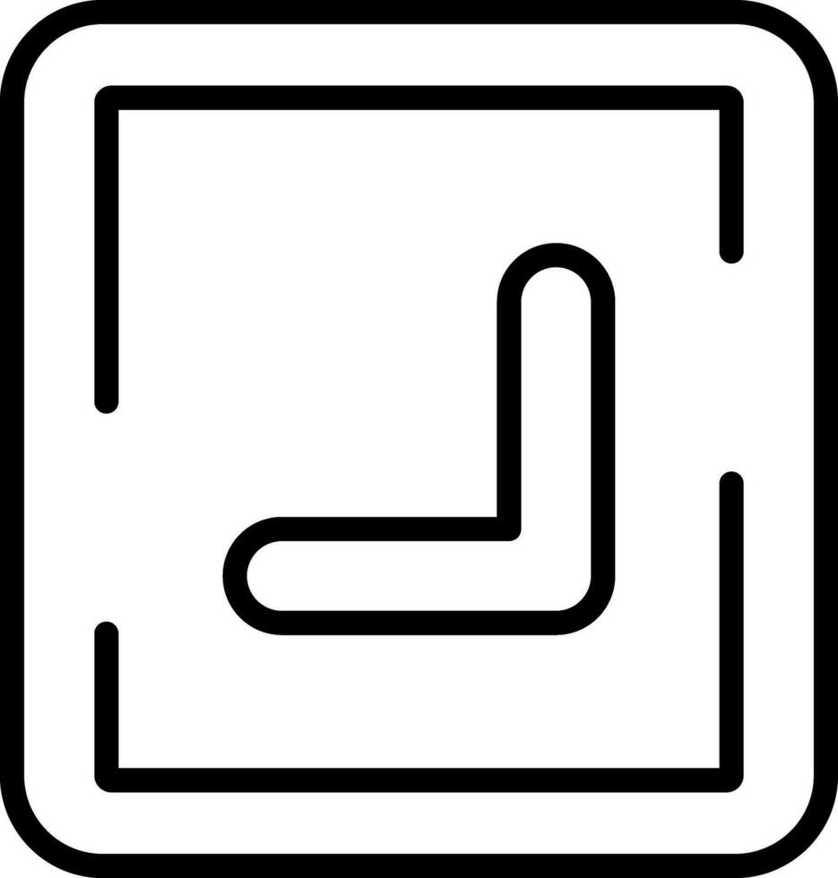 diagonal Pfeil Vektor Symbol Design