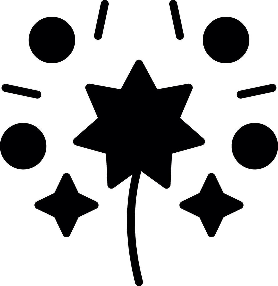 Feuerwerk Vektor Symbol Design