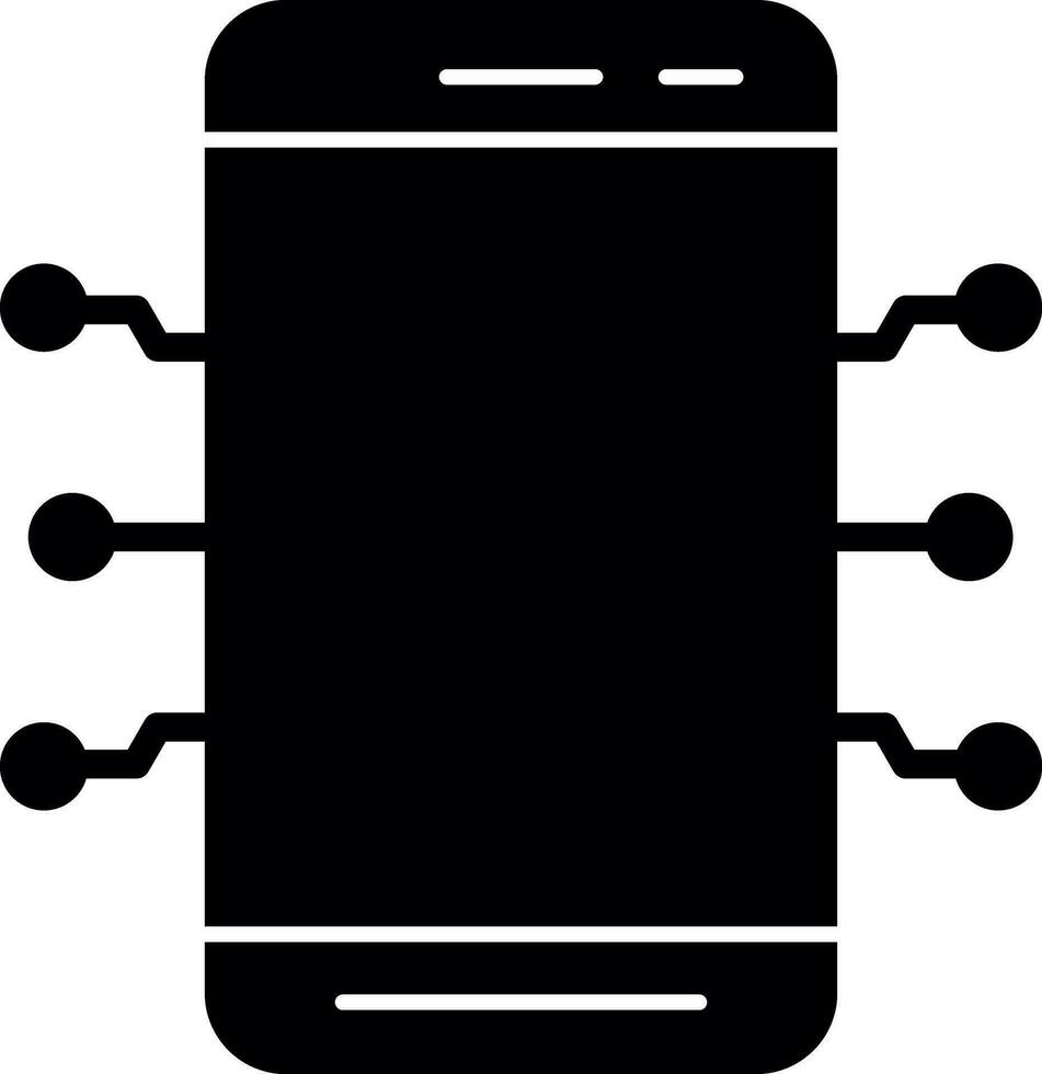 Handy, Mobiltelefon Technologie Vektor Symbol Design