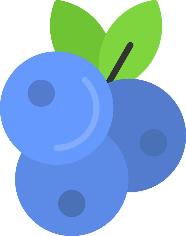 blåbär vektor ikon design