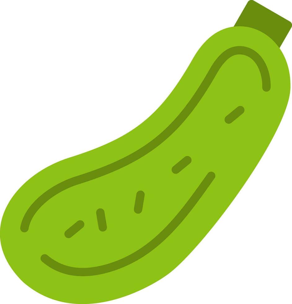 zucchini vektor ikon design