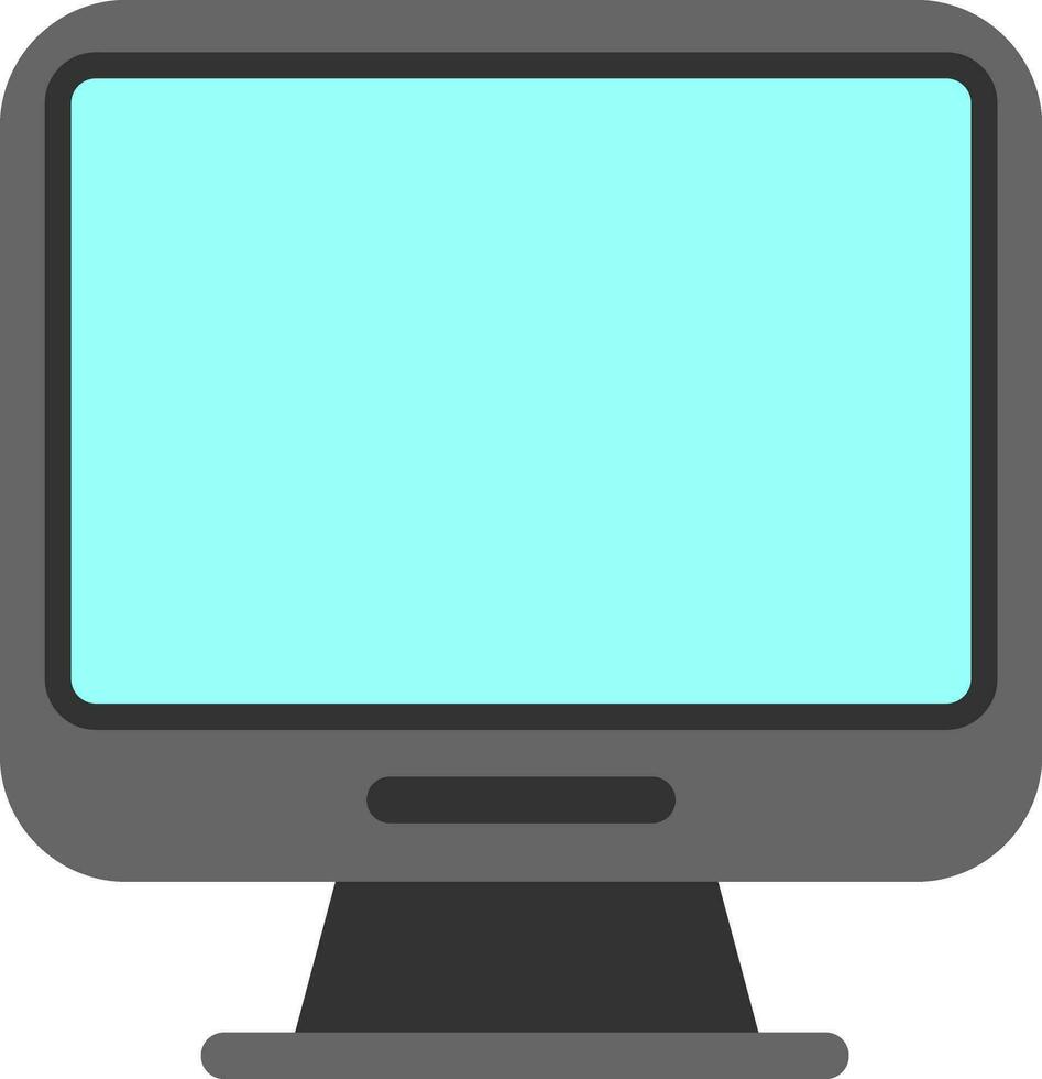 Monitor Vektor Symbol Design