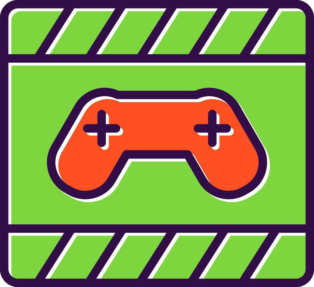 TV-spel vektor ikon design