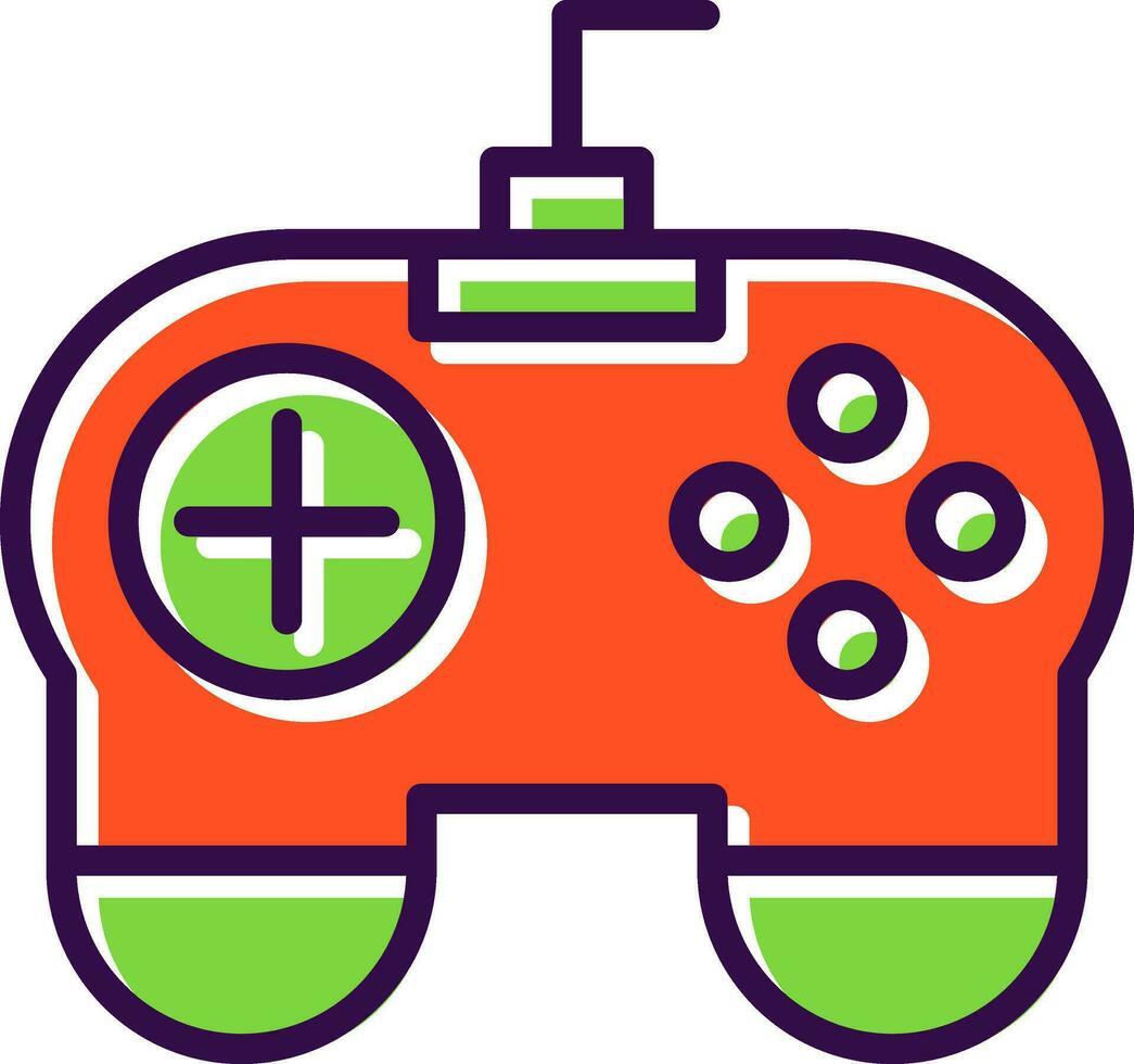 Game-Controller-Vektor-Icon-Design vektor