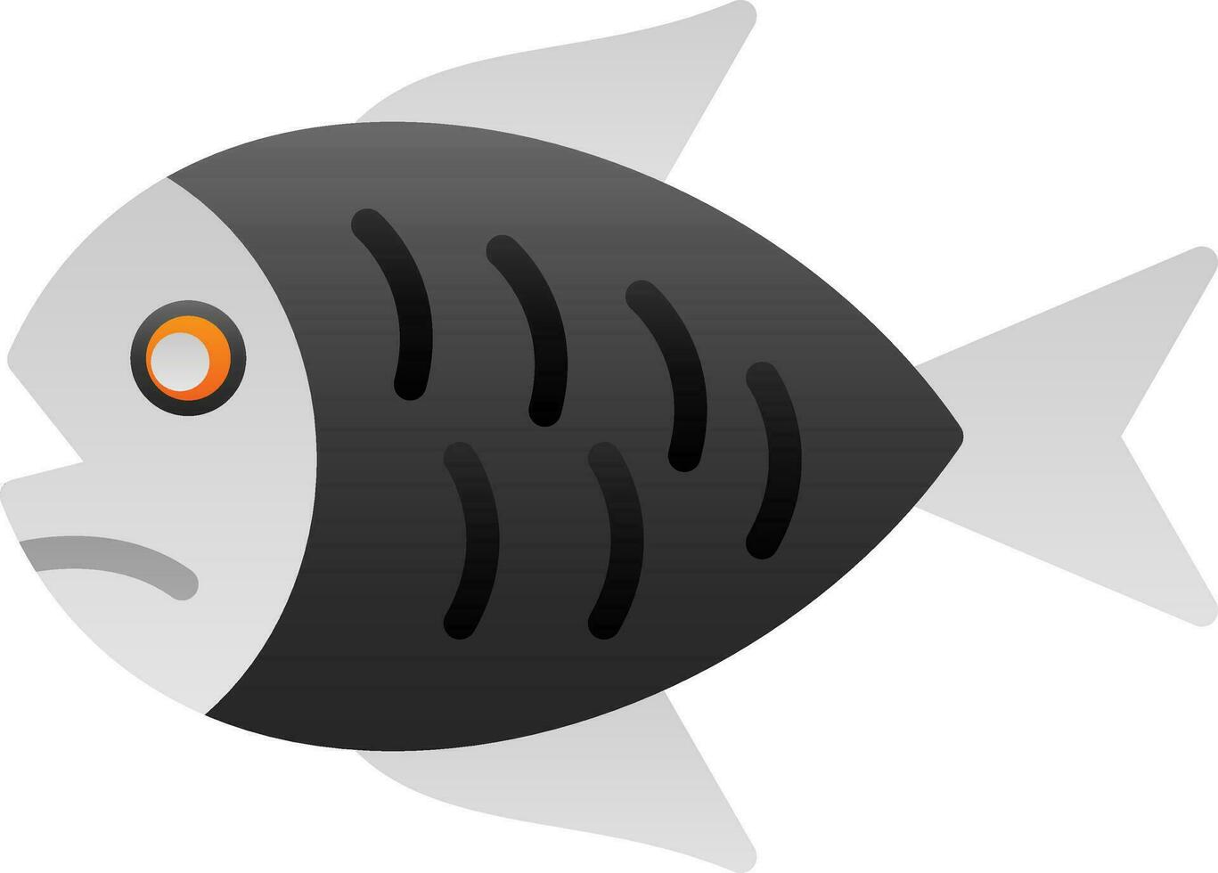 Fisch-Vektor-Icon-Design vektor