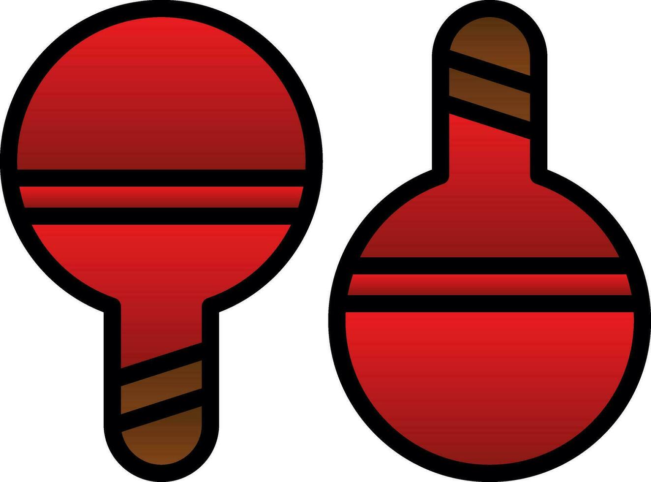 Tabelle Tennis Vektor Symbol Design