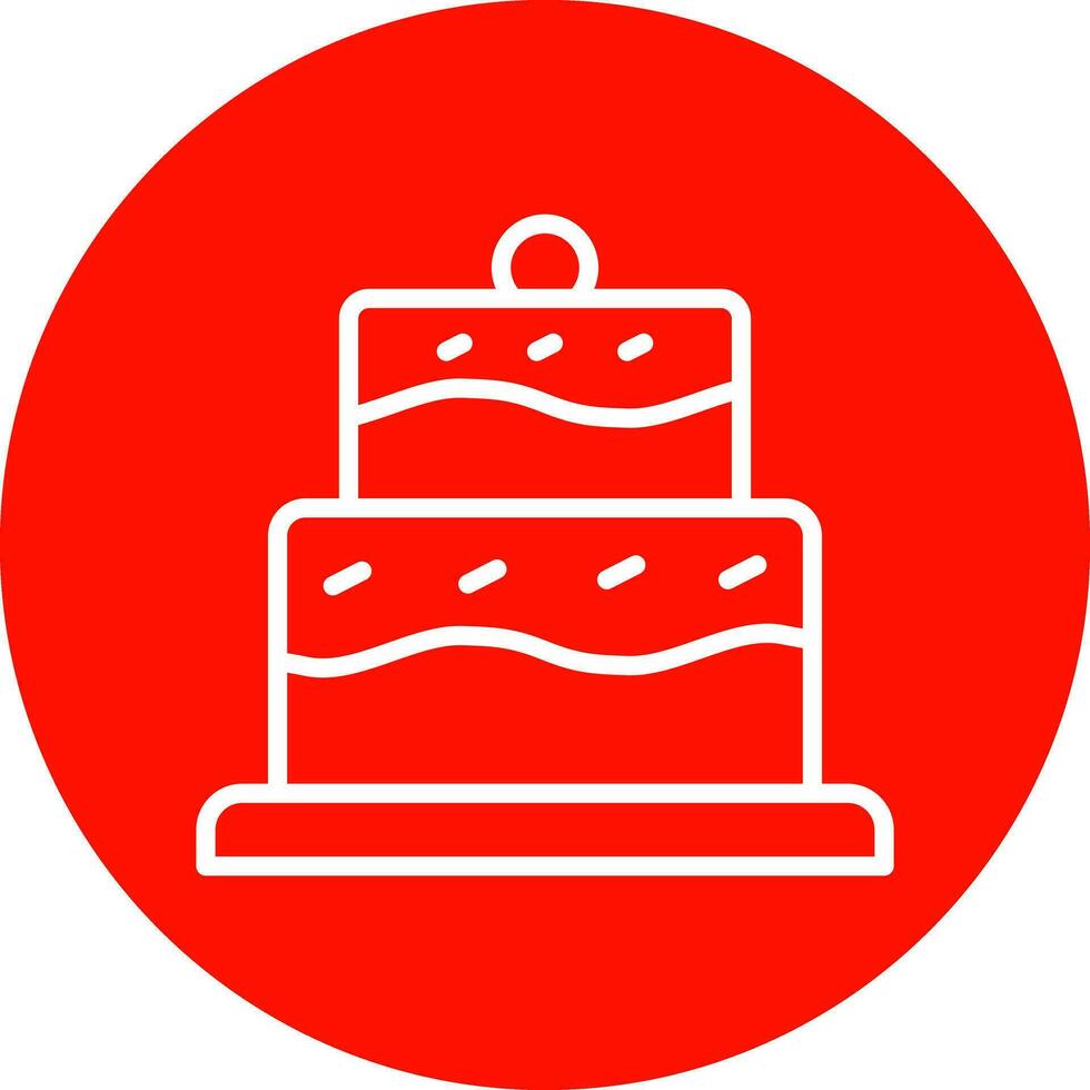 Geburtstag Kuchen Vektor Symbol Design