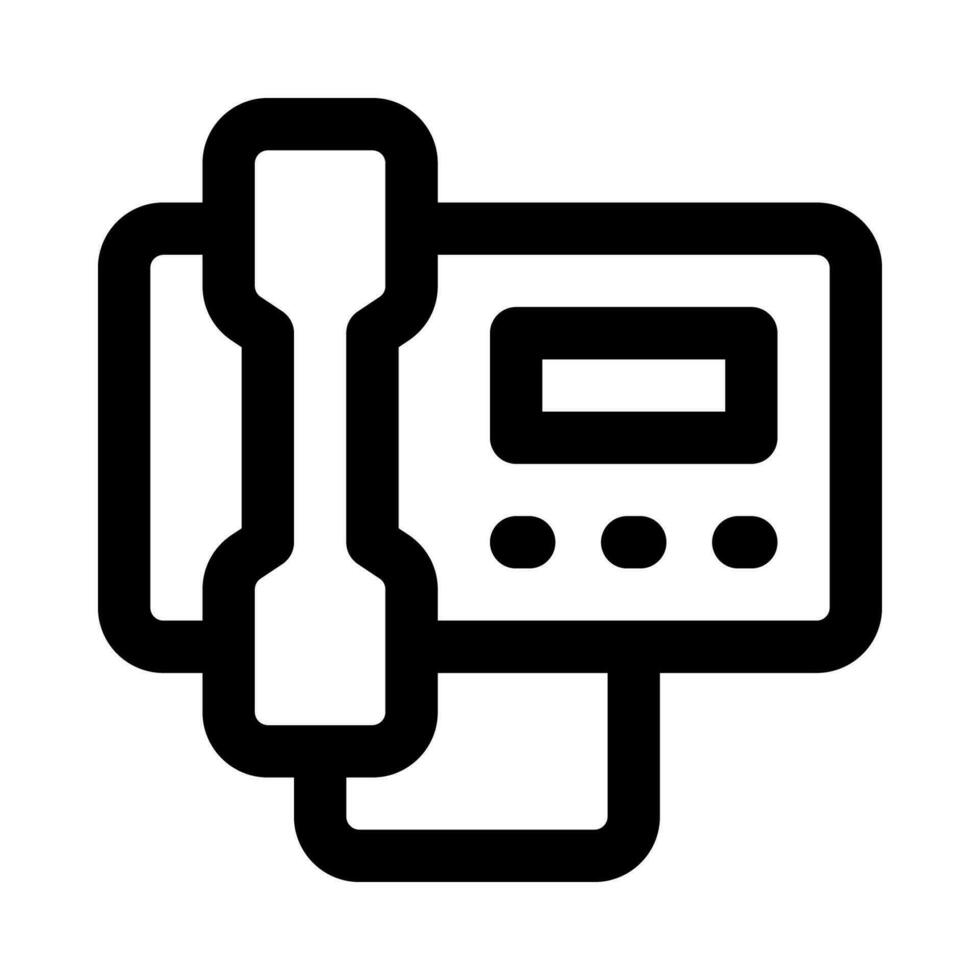 Telefon Symbol zum Ihre Webseite, Handy, Mobiltelefon, Präsentation, und Logo Design. vektor