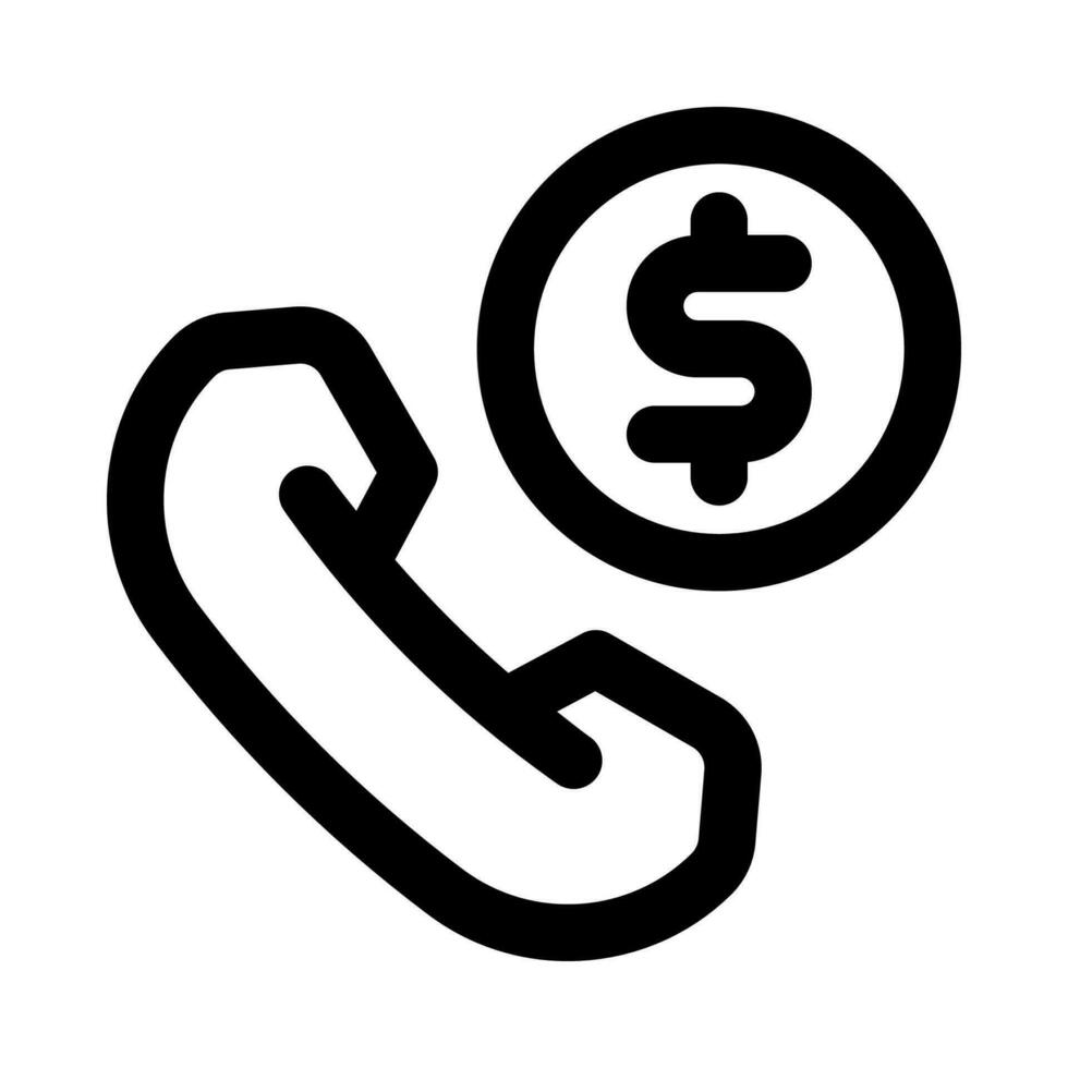 telefon ring upp ikon för din hemsida, mobil, presentation, och logotyp design. vektor