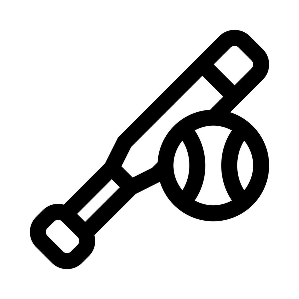 Baseball Symbol zum Ihre Webseite, Handy, Mobiltelefon, Präsentation, und Logo Design. vektor