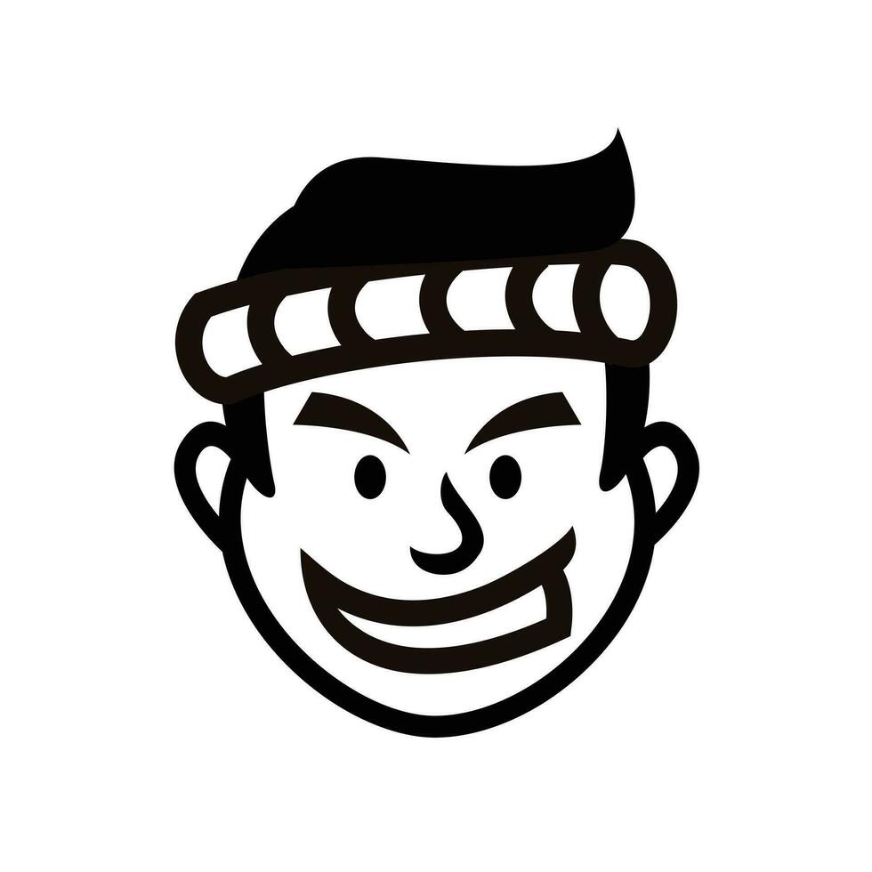 kock japan restaurang maskot logotyp ikon design vektor