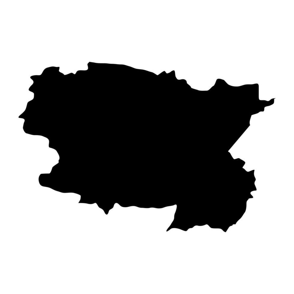 alta verapaz Abteilung Karte, administrative Aufteilung von das Land von Guatemala. Vektor Illustration.