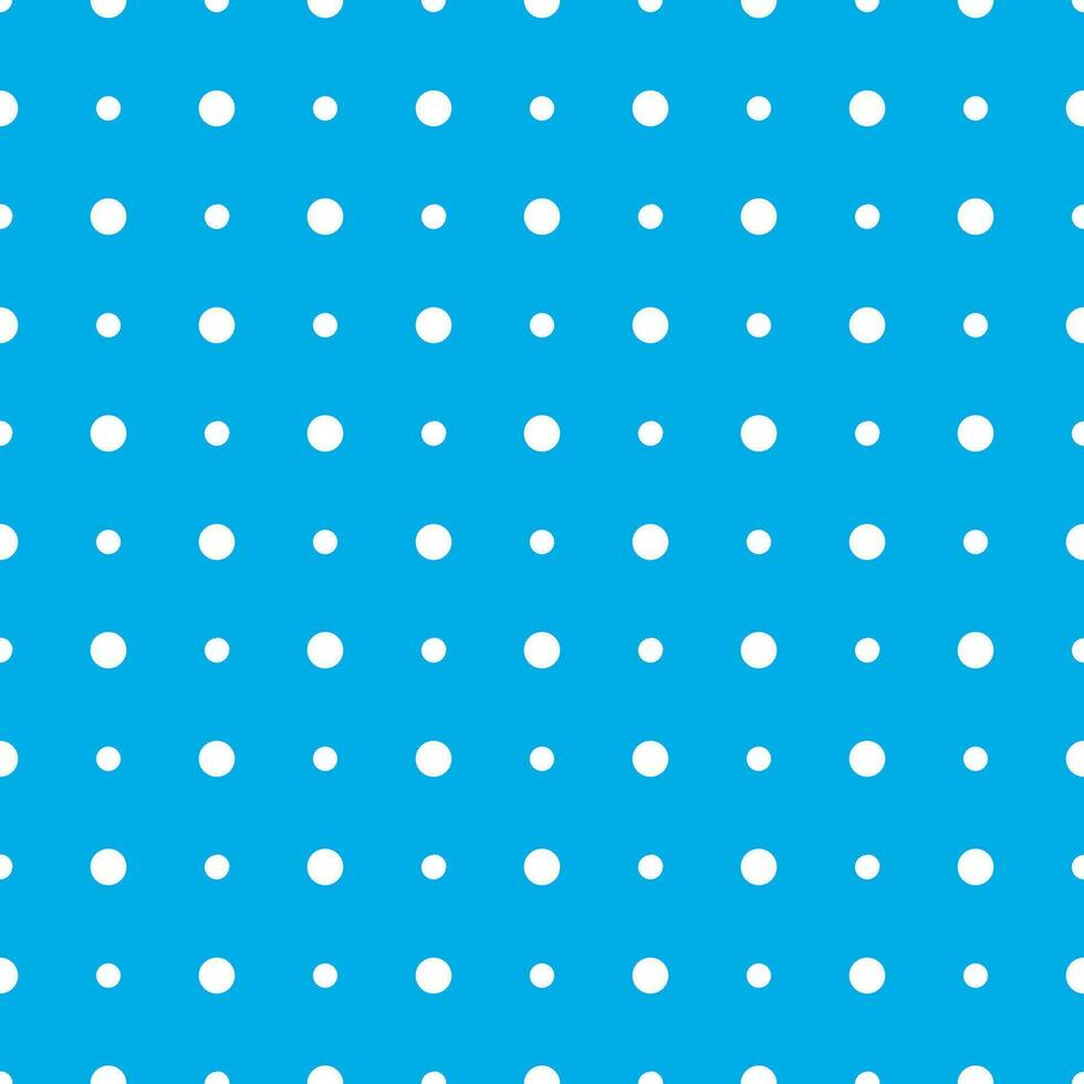 Polka Punkt nahtlos Muster, Licht Blau Polka Punkt Vektor Hintergrund.