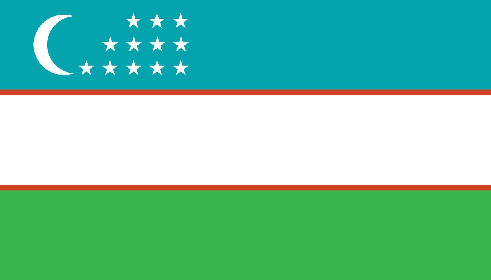 Usbekistan Flagge Symbol im eben Stil. National Zeichen Vektor Illustration. politisch Geschäft Konzept.