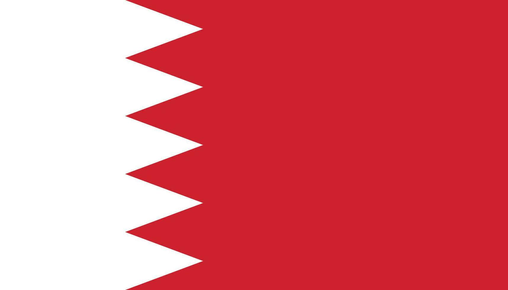 Bahrain Flagge Symbol im eben Stil. National Zeichen Vektor Illustration. politisch Geschäft Konzept.