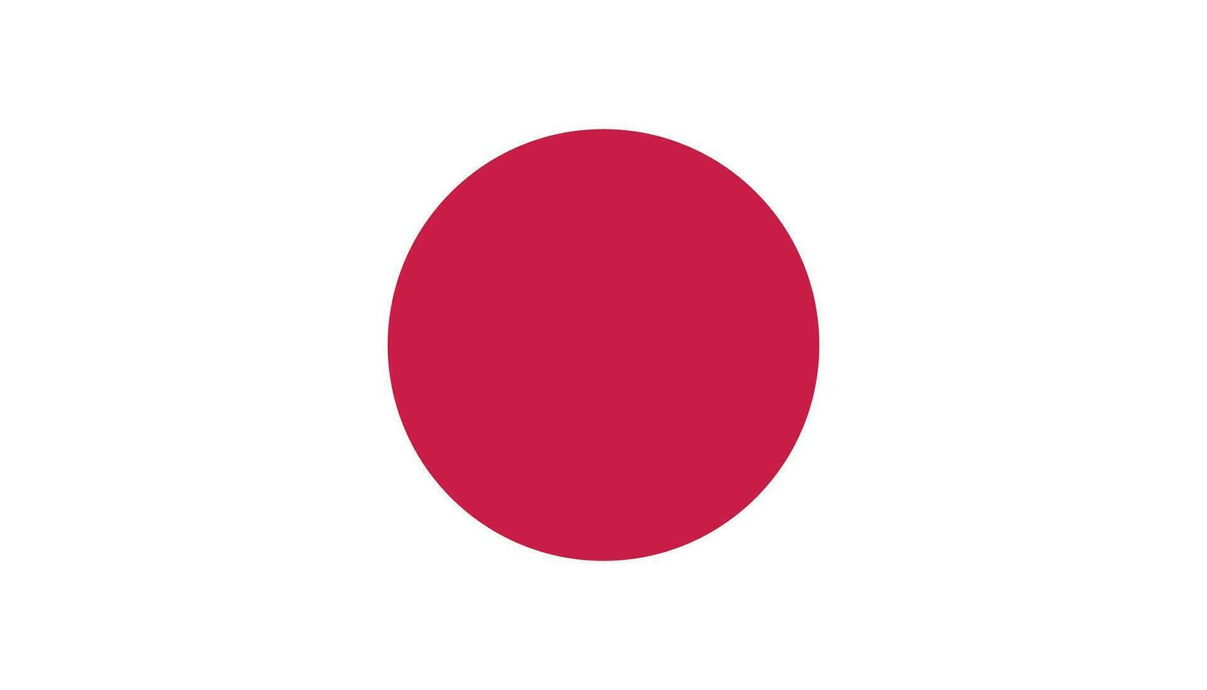 japan flagga ikon i platt stil. nationell tecken vektor illustration. klok företag begrepp.