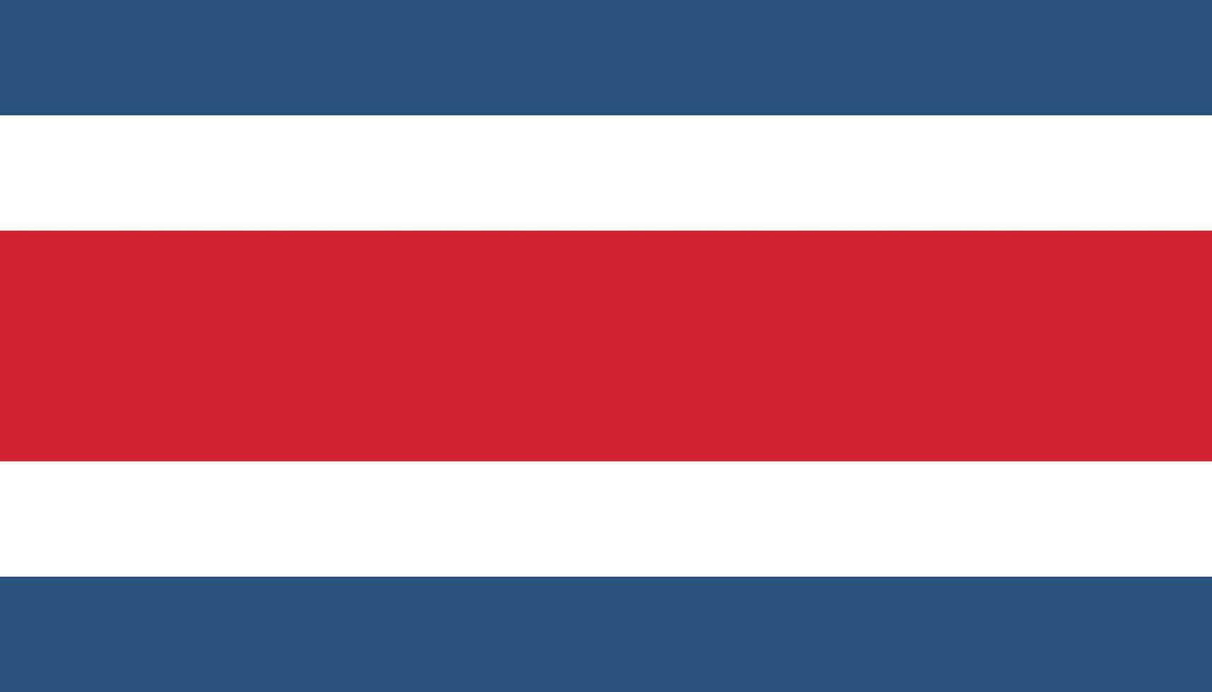 costa rica flagga ikon i platt stil. nationell tecken vektor illustration. klok företag begrepp.