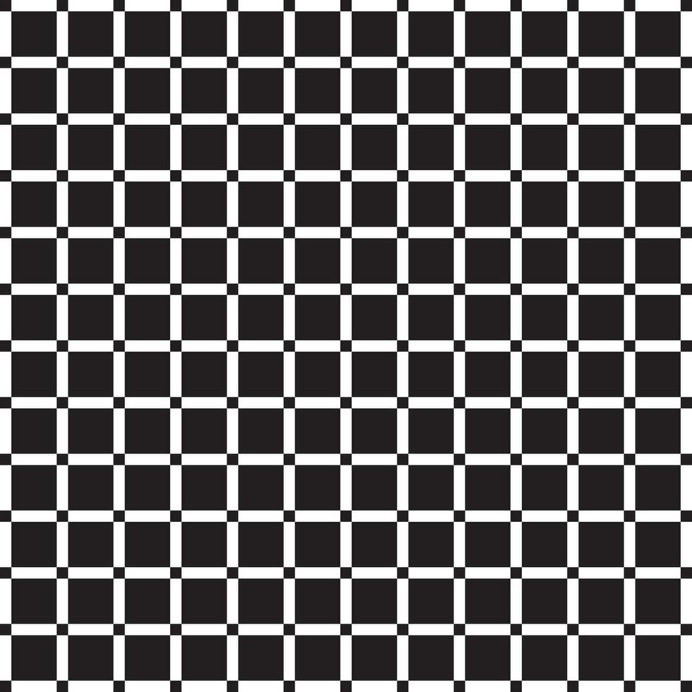 sömlös svart fyrkant rutnät mönster, enkel bakgrund design begrepp. vektor