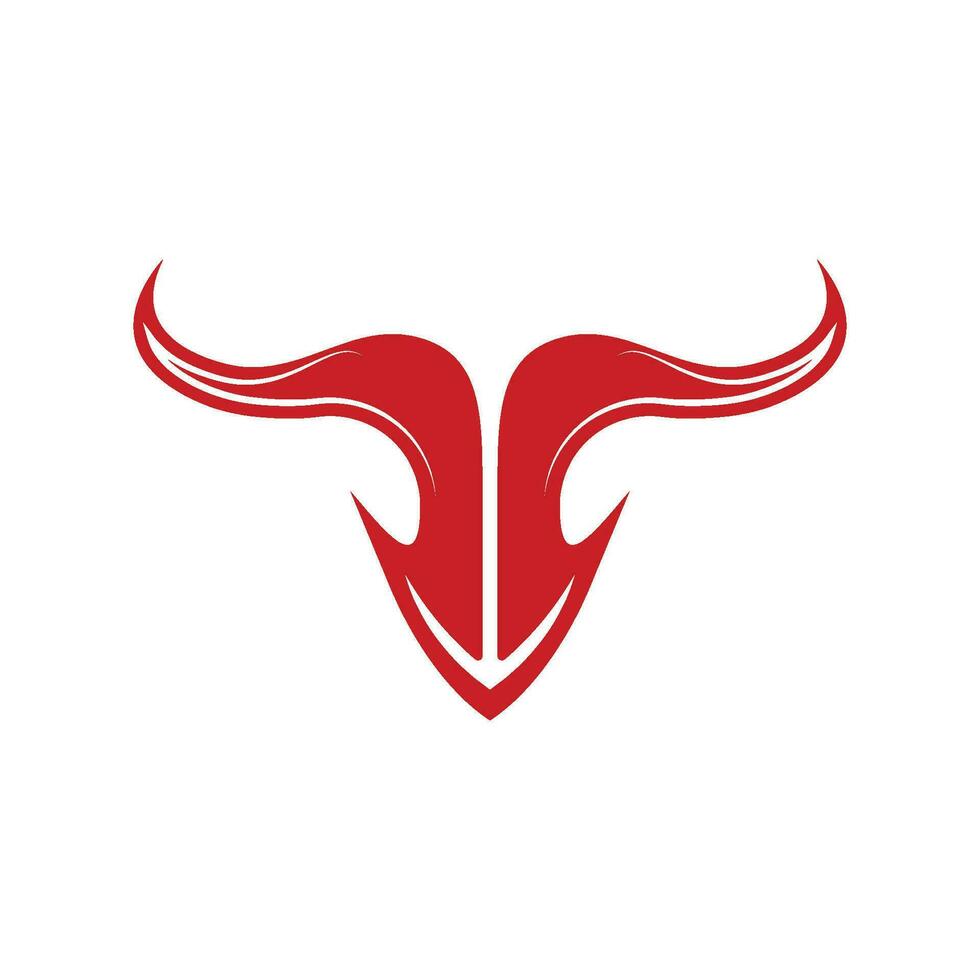 Stier Logo Vorlage Vektor Symbol Illustration