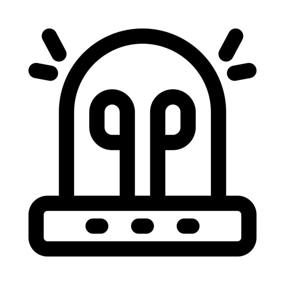 Alarmsymbol für Ihre Website, Ihr Handy, Ihre Präsentation und Ihr Logo-Design. vektor