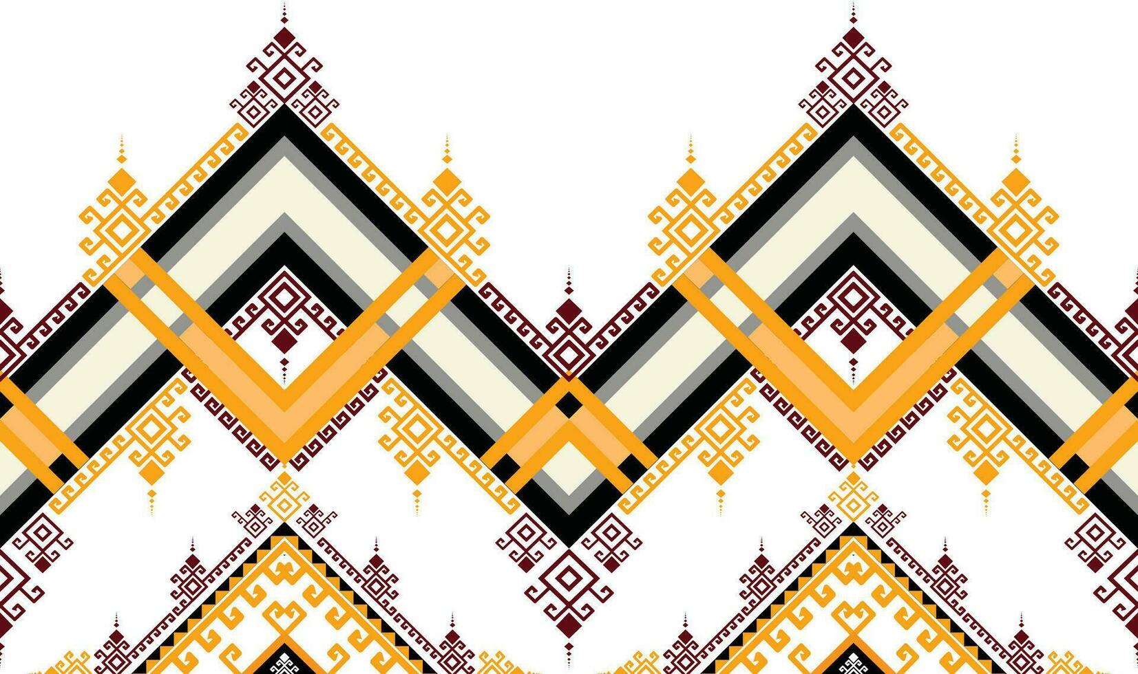 geometrisch ethnisch Muster. Navajo, Western, amerikanisch, afrikanisch, aztekisch Motiv, traditionell Stil. Design zum Hintergrund, Hintergrund, Kleidung, Verpackung, Batik, Stoff, Fliesen, und Drucke. Vektor Illustration.