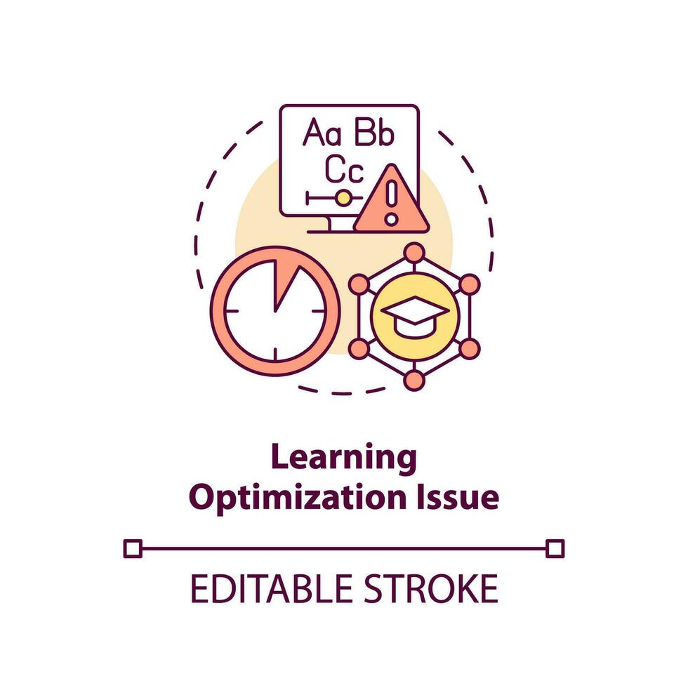 2d Mehrfarbig Symbol Darstellen Personalisierung im ai, isoliert Vektor Illustration, Innovation im Bildung.