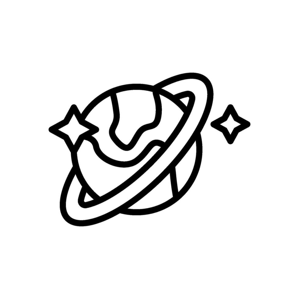 Planet Symbol Zeichen Symbol Vektor