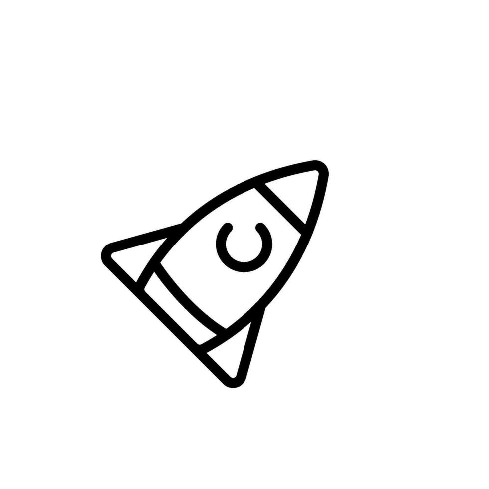raket ikon tecken symbol vektor