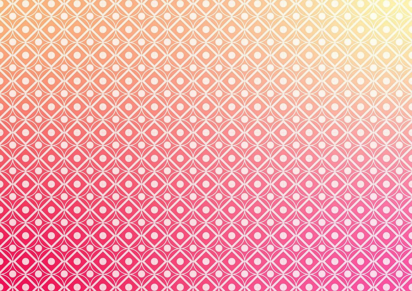 geometrisk fyrkant cirkel mönster linje rosa lutning bakgrund vektor
