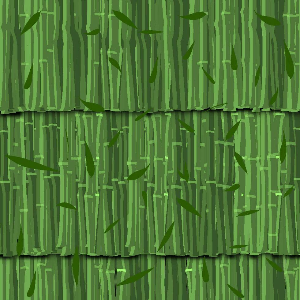 sömlös bambu växt tapet bakgrund vektor