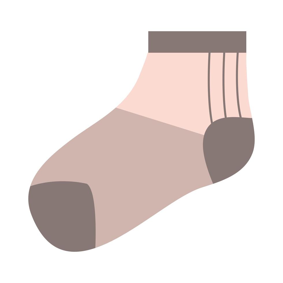 kurze Socke Symbol Vektor Design