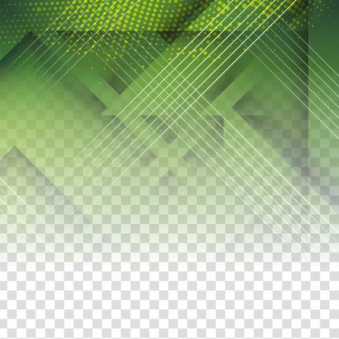 Abstrakt modern grön teknisk geometrisk bakgrund vektor