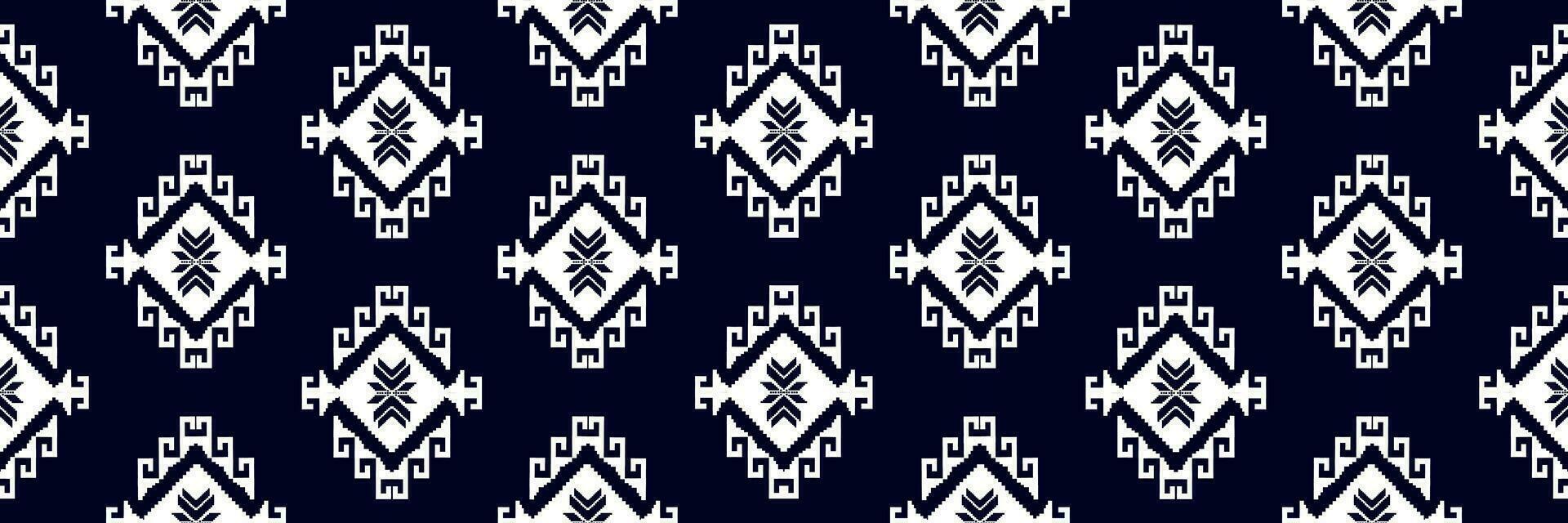 Ikat nahtlos Muster Stammes- Kunst Stickerei, Ikat Streifen Digital Textil- asiatisch Design zum druckt Stoff Saree Mogul Schwaden Textur kurti kurtis Kurtas, Motiv Batik vektor