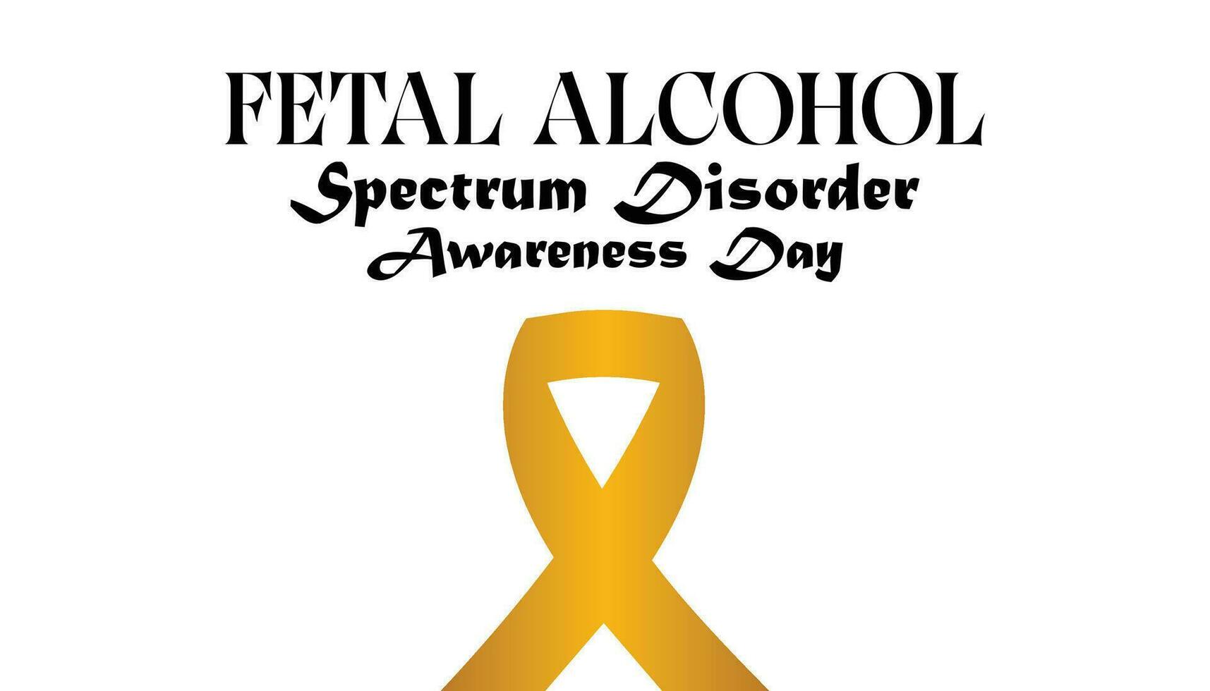 International fötal Alkohol Spektrum Störung Bewusstsein Monat ist beobachtete jeder Jahr im September zum Banner, Poster, Karte und Hintergrund Design. vektor