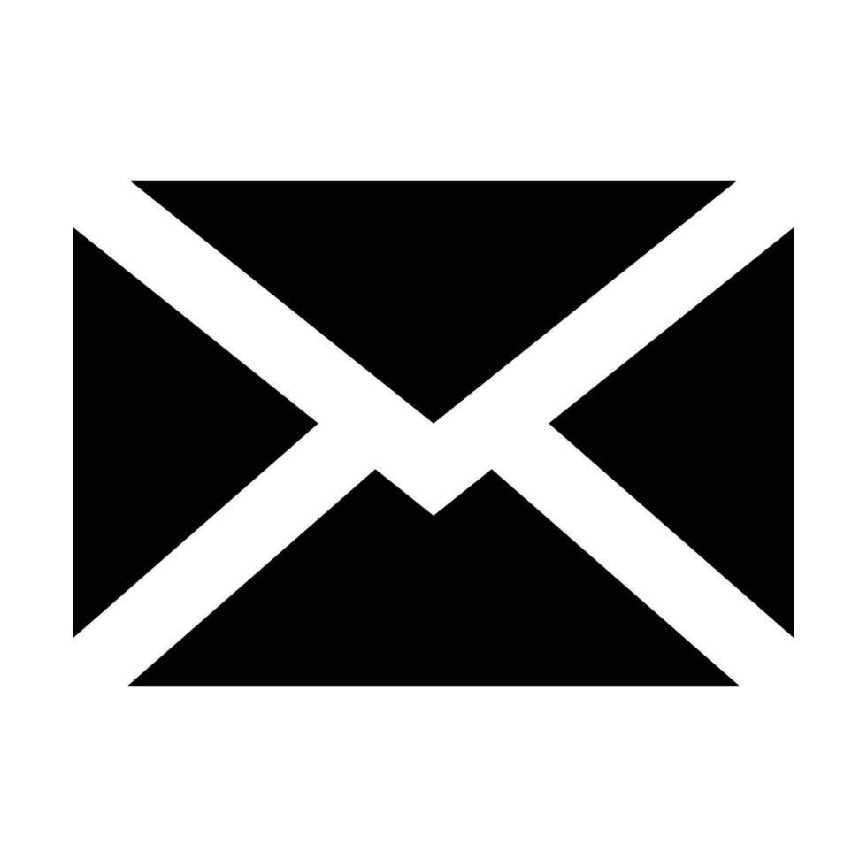 Email Symbol. geeignet zum Webseite ui Design vektor