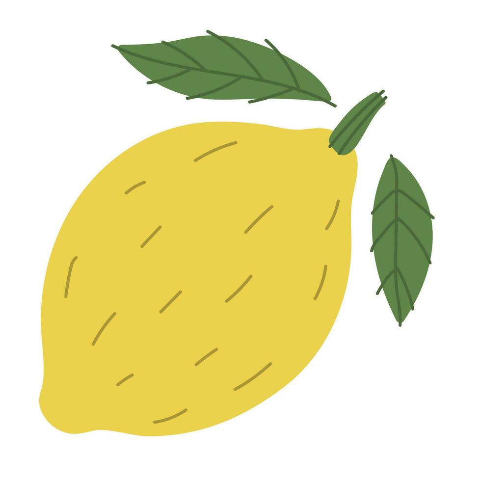 vektor citron- enda
