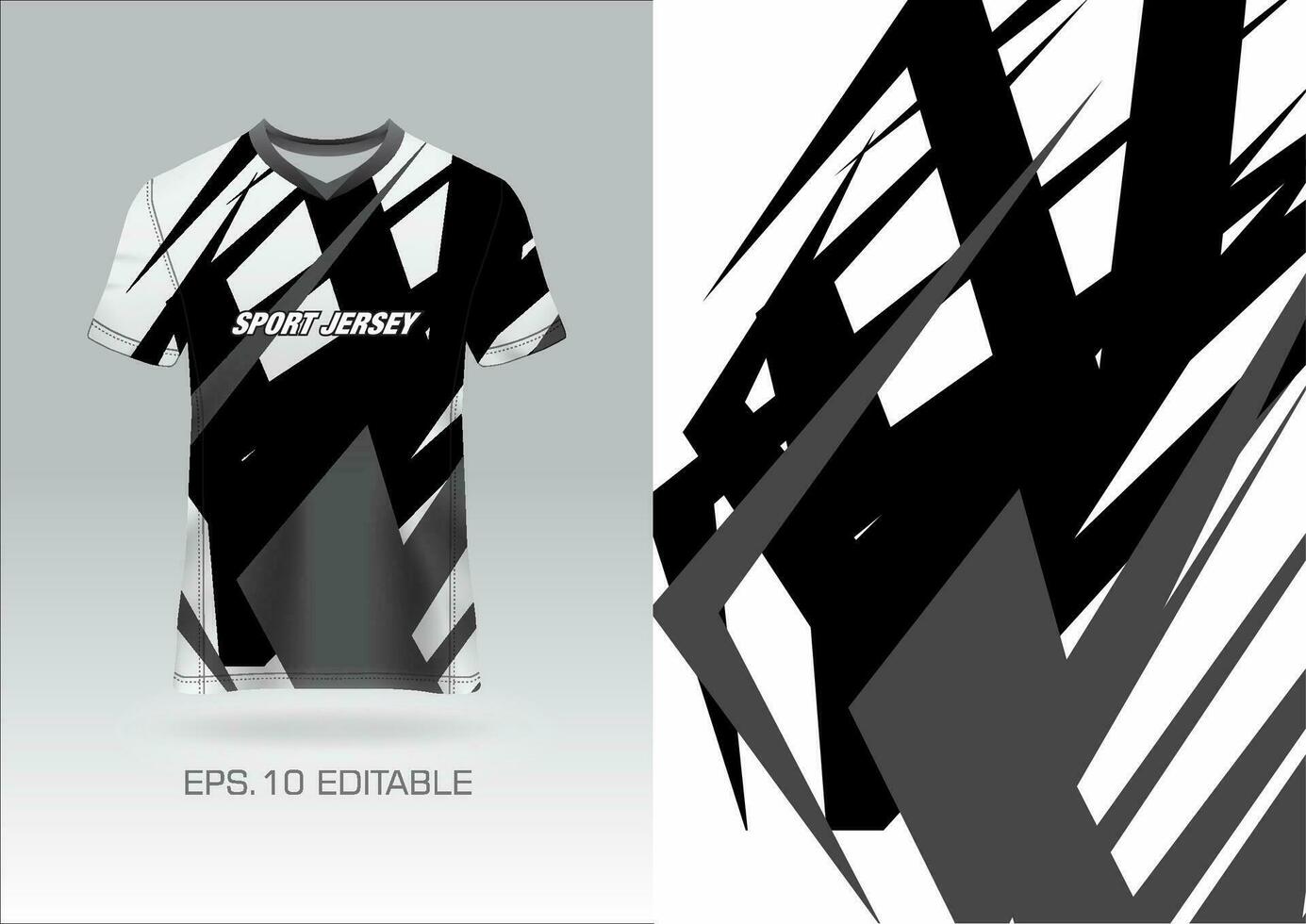 jersey design sublimering t-shirt premium geometriskt mönster otrolig vektorsamling för fotboll fotboll racing cykling spel motocross sport vektor