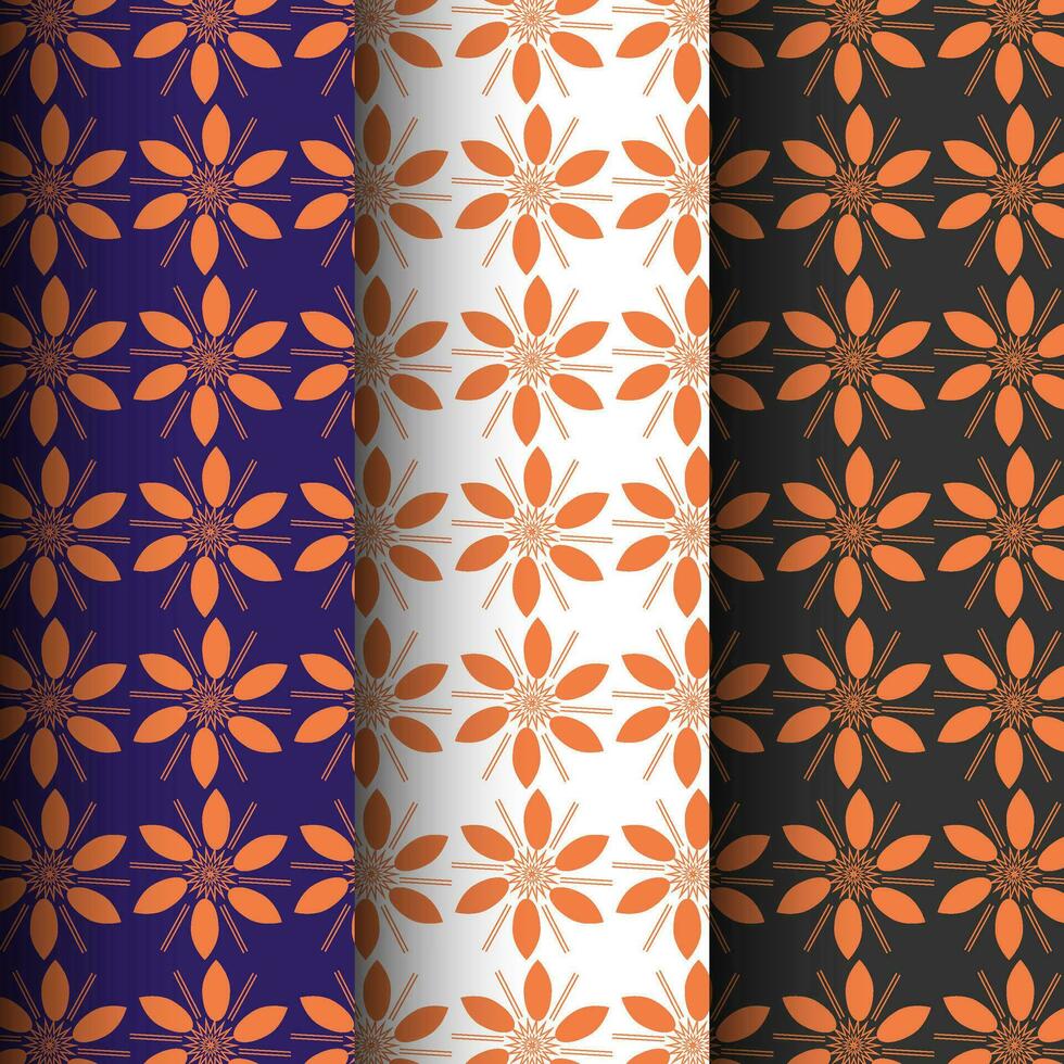abstrakt Blumen- Mandala Muster Hintergrund vektor