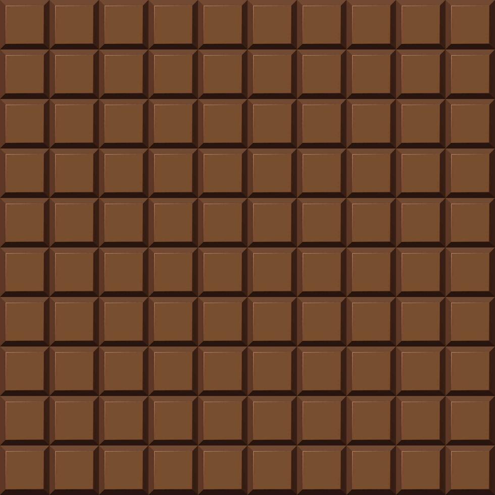 choklad bar sömlös mönster, vektor illustration