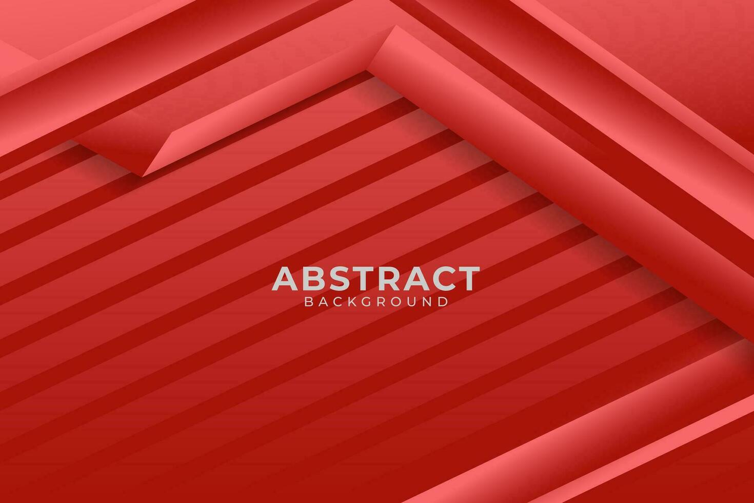 röd abstrakt geometri vektor bakgrund