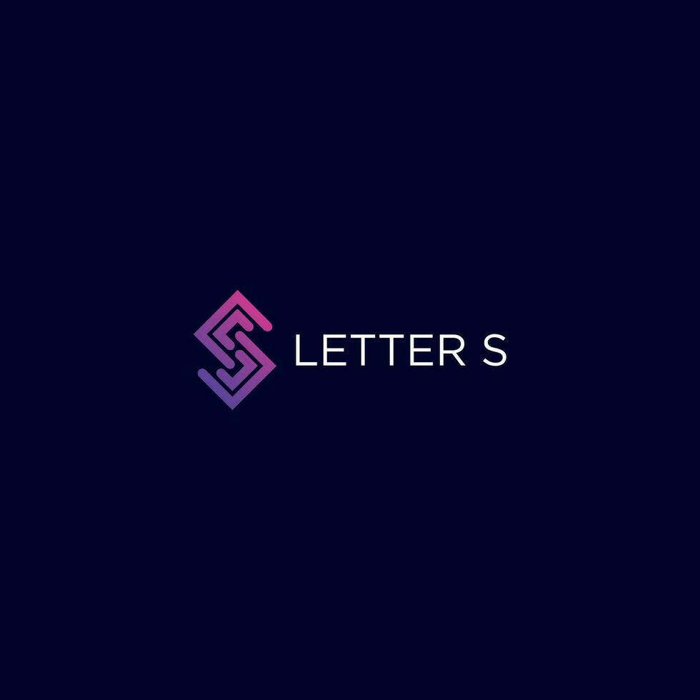 vektor brev s logotyp design vektor mall