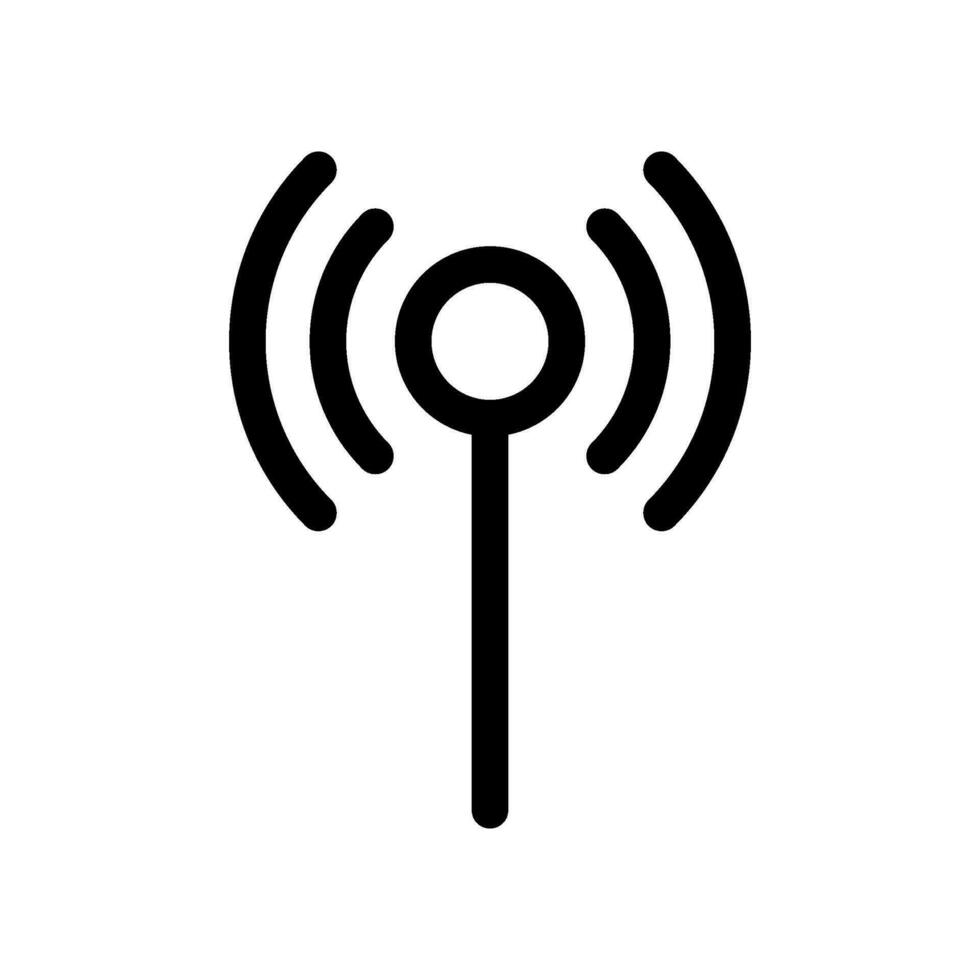 trådlös ikon vektor symbol design illustration