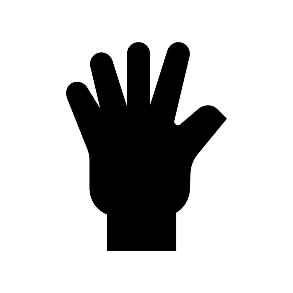 hand ikon vektor symbol design illustration