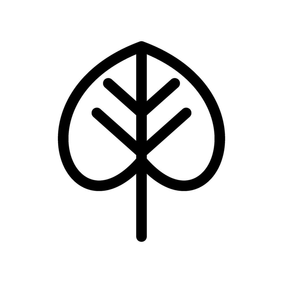 Blatt Symbol Vektor Symbol Design Illustration