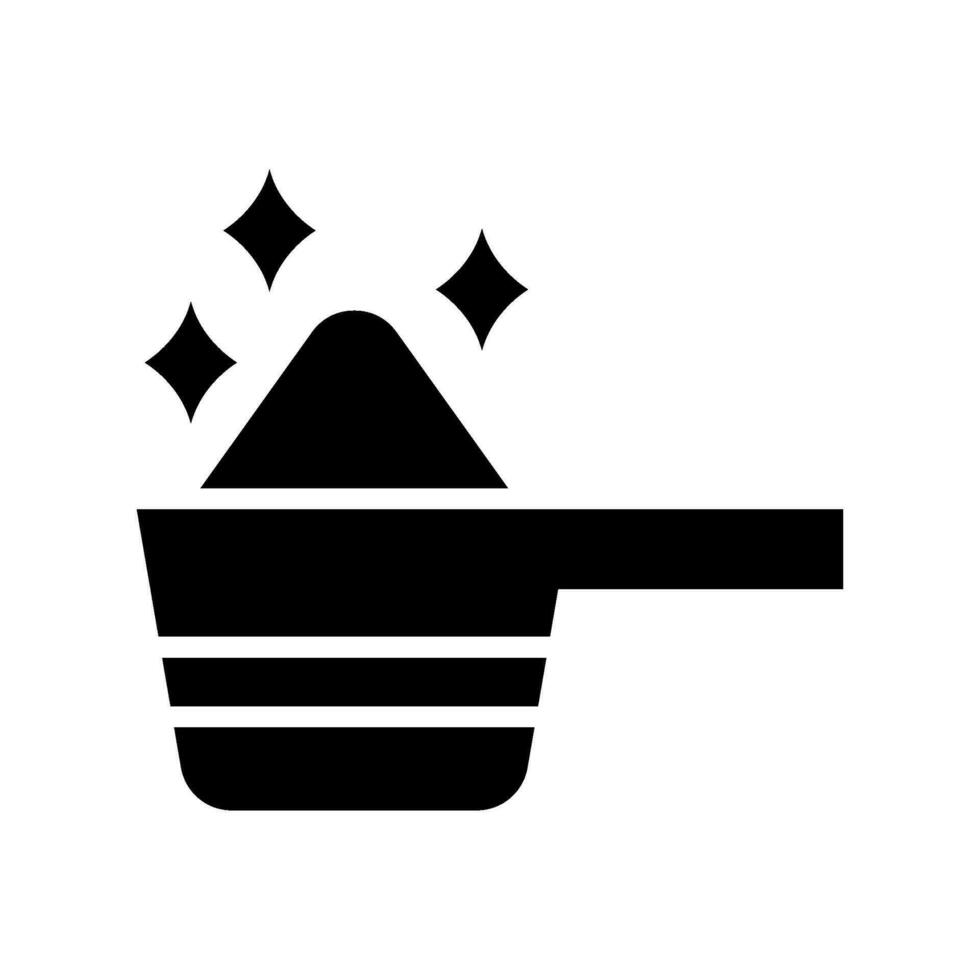 tvättning pulver ikon vektor symbol design illustration