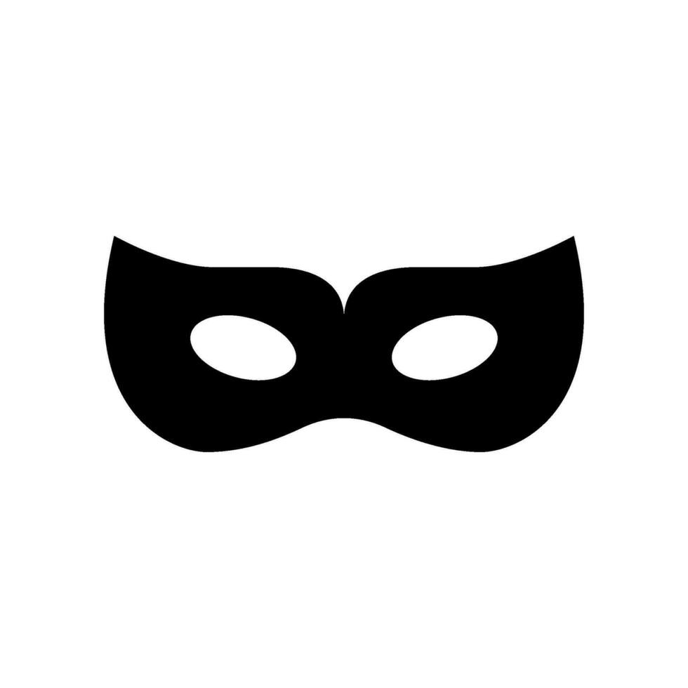 ansikte mask ikon vektor symbol design illustration