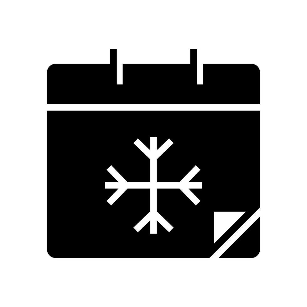 Winter Jahreszeit Symbol Vektor Symbol Design Illustration